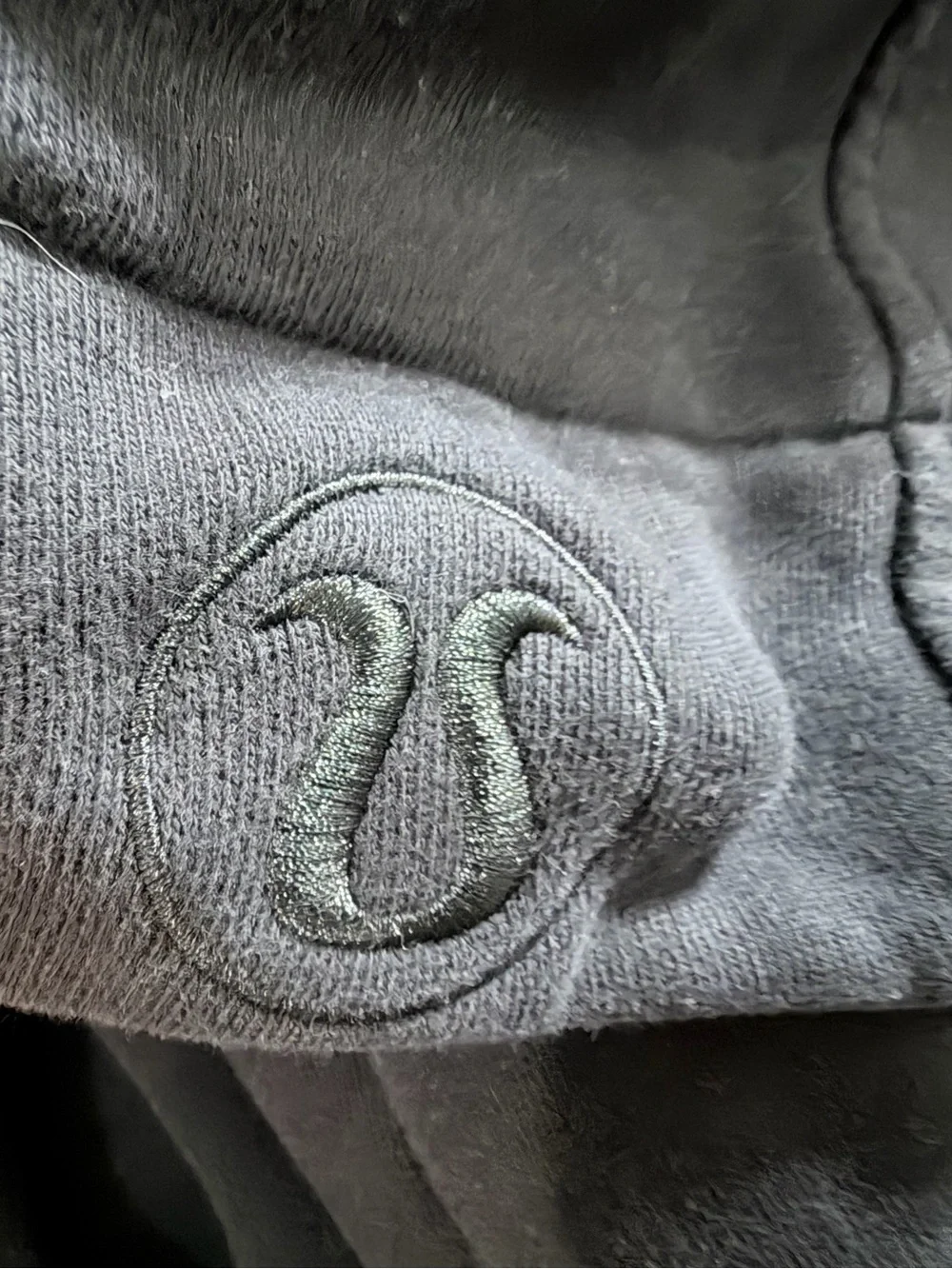 Lululemon Scuba Full-Zip Hoodie size 20 black